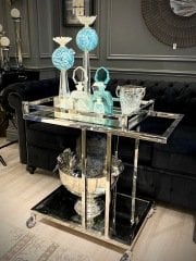 Trolley jude rect 78x46x79 cm | Servis Sehpası