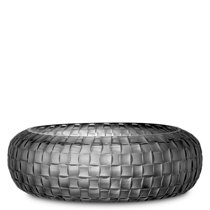 Bowl Varese Grey 39,5 x 14 cm | Dekoratif Kase