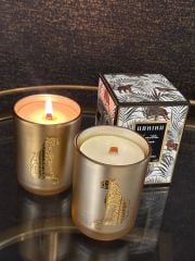 Candle abhika vanilla lime 9x12 cm | Kokulu Mum