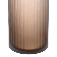 Vase Haight frosted brown M  22x60 cm    | Vazo - Mumluk