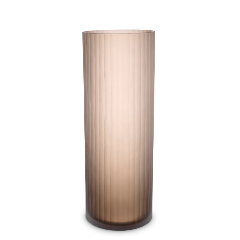 Vase Haight frosted brown M  22x60 cm    | Vazo - Mumluk
