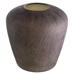 Vase Tarlow stone finish 43x43 cm | Vazo - Mumluk