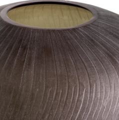 Vase Tarlow stone finish 43x43 cm | Vazo - Mumluk