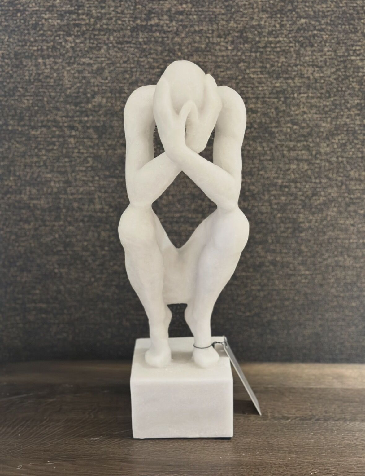 Ornament 19x16x47 cm Lovinac Cream | Heykel | Dekoratif Obje