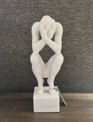 Ornament 19x16x47 cm Lovinac Cream | Heykel | Dekoratif Obje