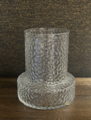 Hurricane Dixie, Glass,Clear 23x26 cm | Vazo - Mumluk
