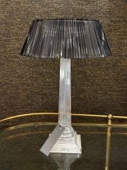 Calypso Led Abajur Füme H:44 cm Q:31 cm