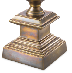 Hurricane Datcha Vintage Brass Finish 21x48 cm | Pirinç Mumluk