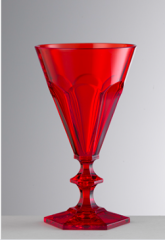 Gaida Kırmızı Kadeh H:17 cm Q: 9,5 cm