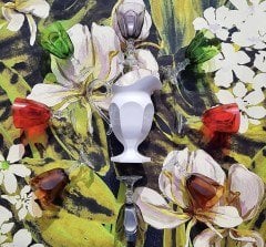 Dolce Vita Mavi Kadeh H:16,5 cm Q:9 cm