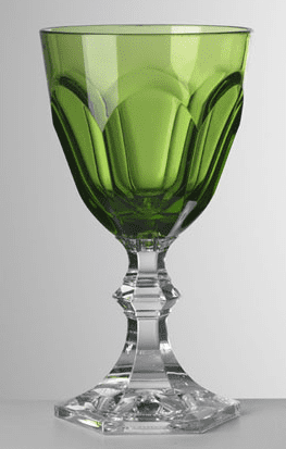 Dolce Vita Yeşil Kadeh H:16,5 cm Q:9 cm