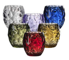 Venezia Amber Bardak H:9 cm Q: 7,5 cm