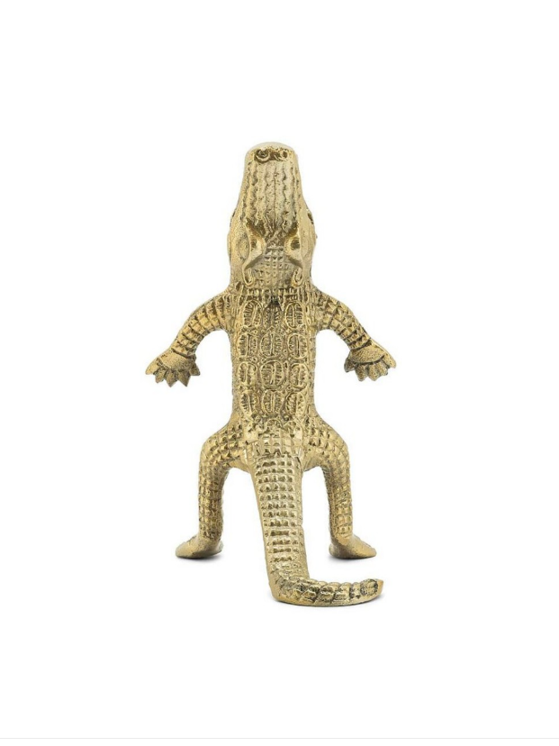 Candleholder Croco Small h:19 cm 14x12 cm | Şamdan | Dekoratif Obje