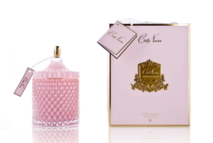 Pembe art deco mum L - Kokulu mum