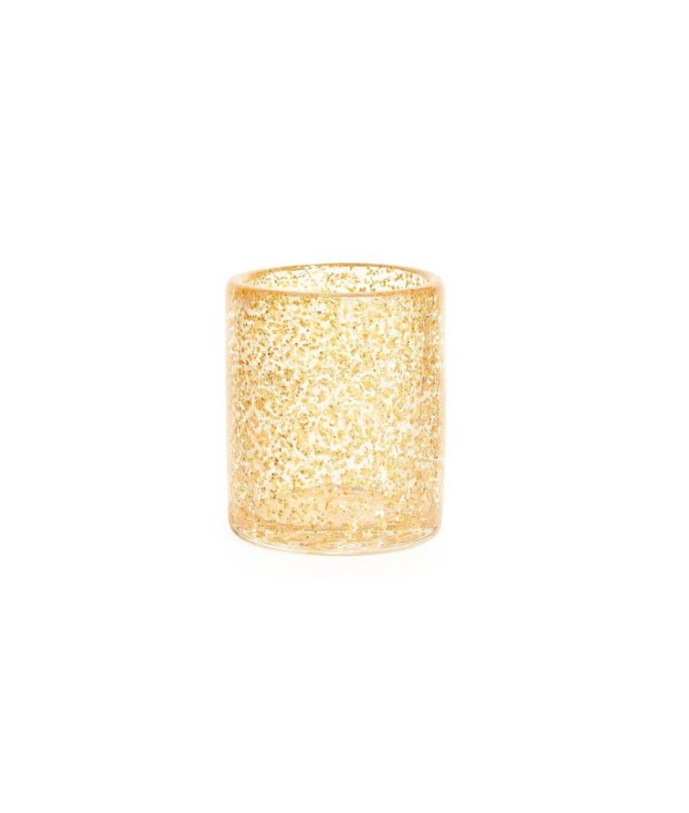 Candle Holder Small Goldie h:7 cm d:6,5 cm | Cam Vazo - Mumluk - Tlight
