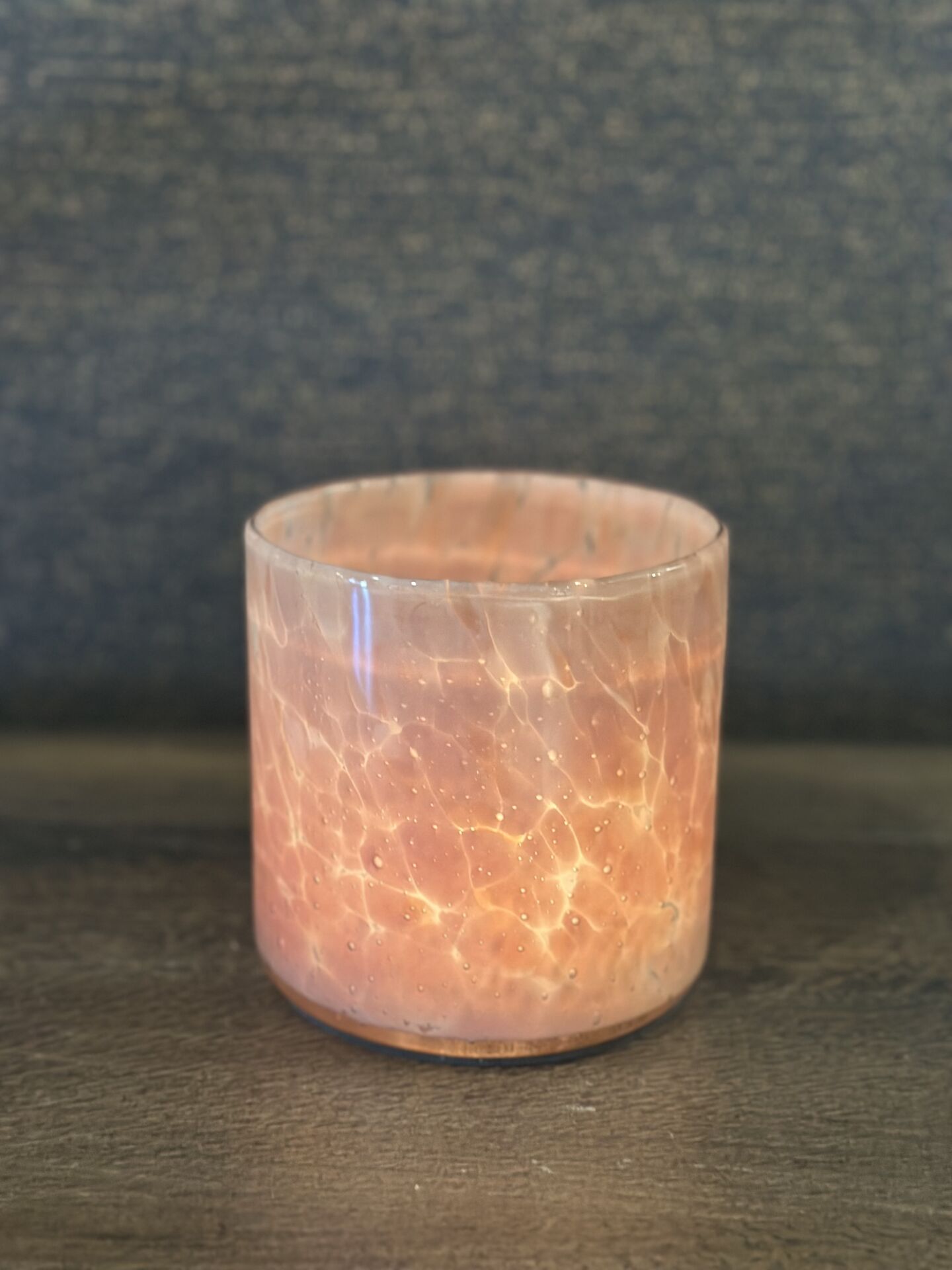 Caldera Tealight Rose M 5x12x12 cm | Cam Tealight