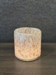 Caldera Tealight Rose - Cream M 5x12x12 cm | Cam Tealight