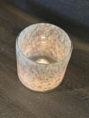 Caldera Tealight Rose - Cream M 5x12x12 cm | Cam Tealight