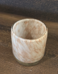 Caldera Tealight Rose - Cream S 10X9 cm | Cam Tealight