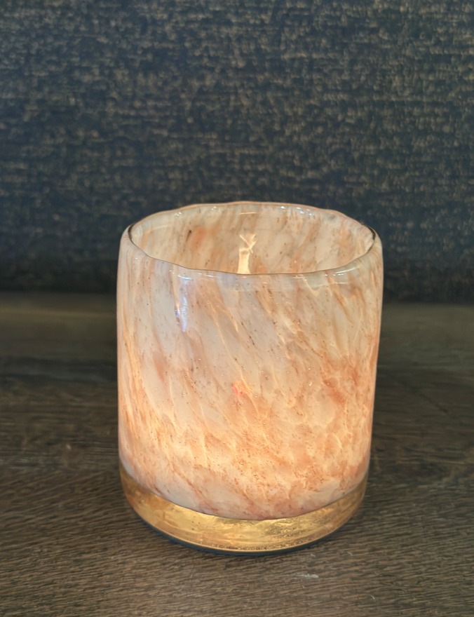 Caldera Tealight Rose - Cream S 10X9 cm | Cam Tealight