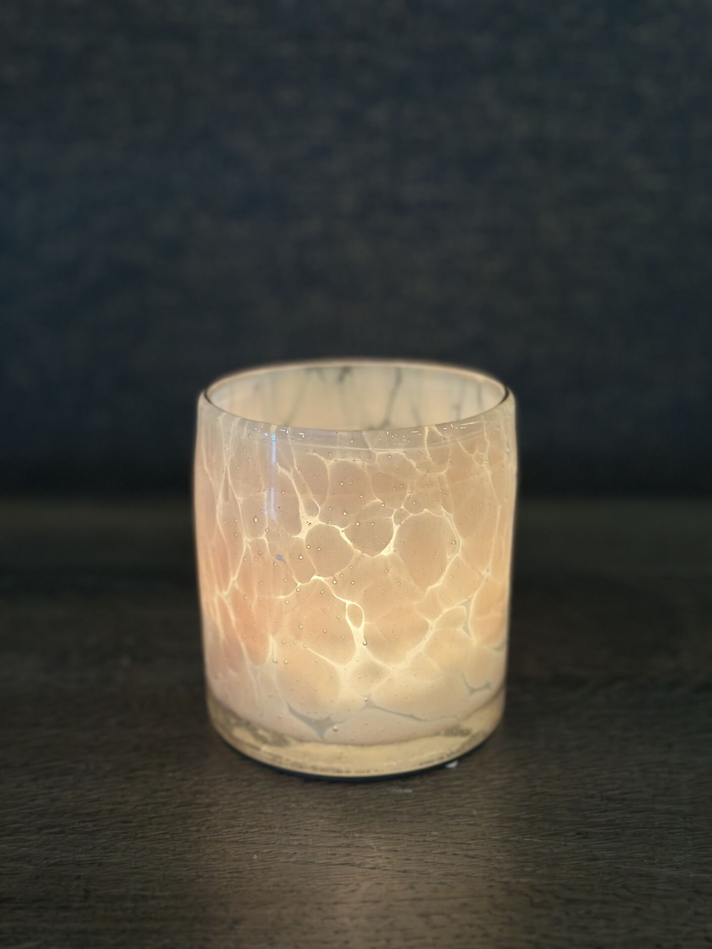 Caldera Tealight Cream S 10X9 cm | Cam Tealight