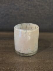 Caldera Tealight Cream S 10X9 cm | Cam Tealight