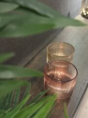 Teon Tealight M  14X15 cm Cream | Cam Tealight