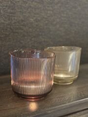 Teon Tealight M  14X15 cm Cream | Cam Tealight