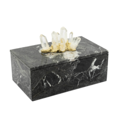 Box lixus marble 21x12x12 cm | Dekoratif Kutu