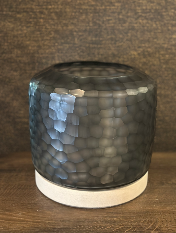 Fogo Hurricane M  25x28 cm Black White Stone | Mumluk