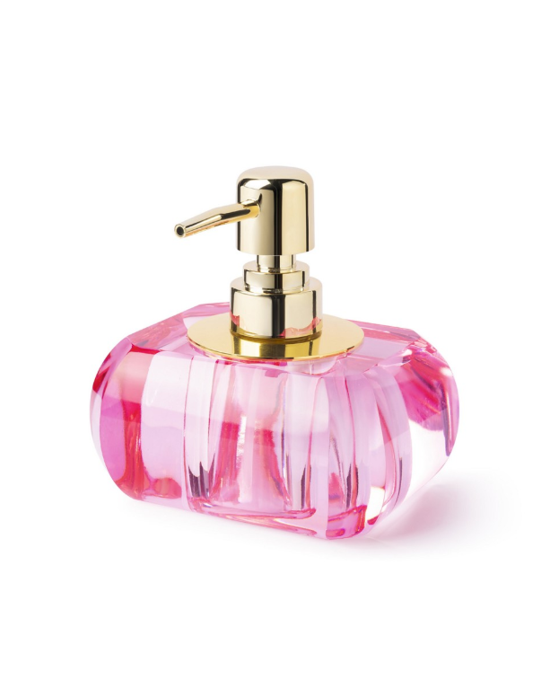 Soap Dispenser Dua Pink h:12 cm 11x5x9,5 cm | Sıvı Sabunluk