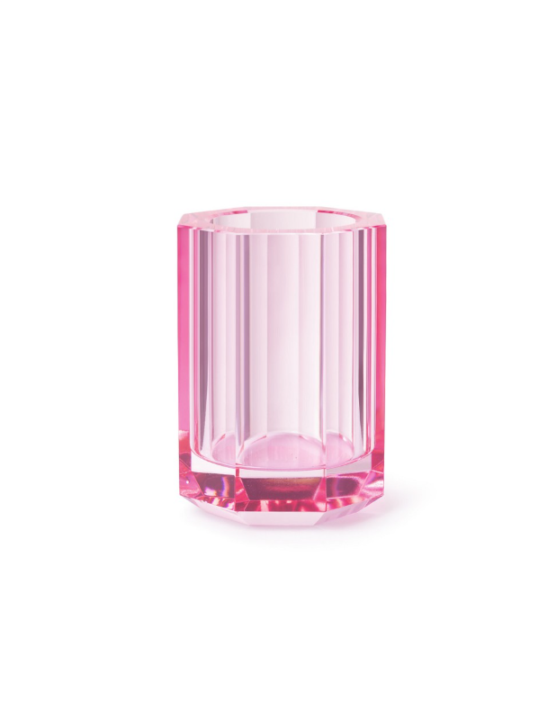 Vase Dua Pink h:10 cm 7,6 cm | Banyo Aksesuarı | Vazo - Tealight