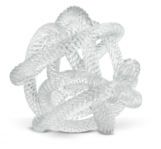 Desk accessory dominico clear glass S ø15 cm | Kristal Sarmal Obje