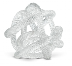 Desk accessory dominico clear glass S ø15 cm | Kristal Sarmal Obje