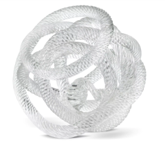 Desk accessory dominico clear glass L ø20 cm | Kristal Sarmal Obje