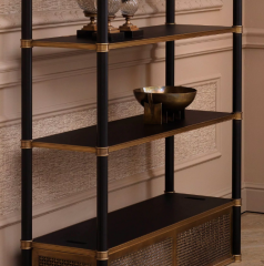 Bowl Bismarck vintage brass finish 30x11,5 cm | Pirinç Meyvelik - Obje