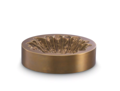 Object Lefebre vintage brass finish 20x5 cm | Pirinç Dekoratif  Obje