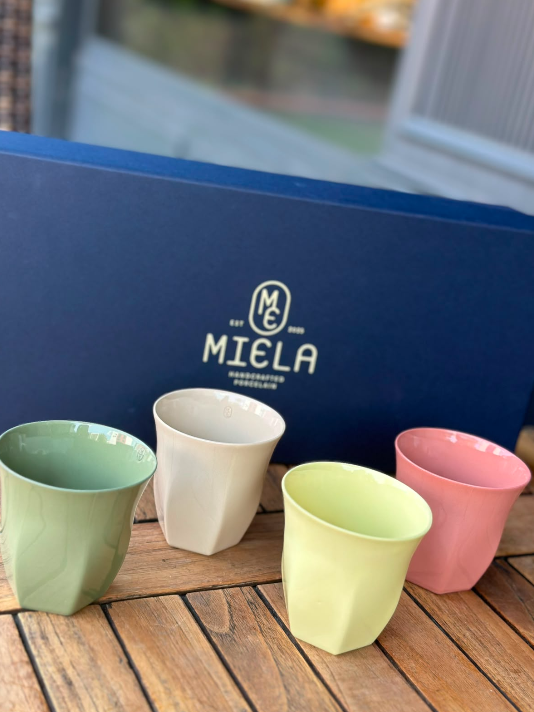 Dörtlü Lungo Set Pastel Seri | Kahve Fincanı