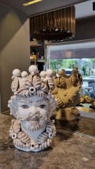 Vase Moro Man Eve h:33 cm - Heykel