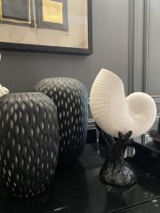 Seashell Bisc. w/base h:32 cm - Midye Dekoratif Obje