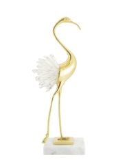 Ibis Lixus 13x8x33 cm | Kristal Quartz Taşlı Dekoratif Obje