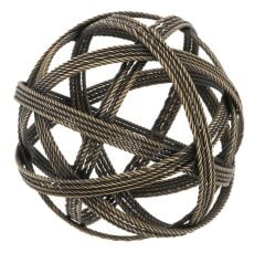 Desk Accessory Melville Brass Finish Set of 2 20cm - 12,5cm | Pirinç Dekoratif Obje İkili Set