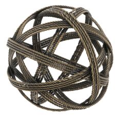 Desk Accessory Melville Brass Finish Set of 2 20cm - 12,5cm | Pirinç Dekoratif Obje İkili Set