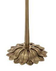 Candle Holder Lorraine Vintage Brass Finish 19x47 cm | Pirinç Şamdan