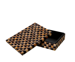 Box Magican L horn 31x 41 cm h:11 cm  | Dekoratif Kutu