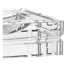 Ashtray Nestor 21x21x7 cm | Kristal Kül Tabağı