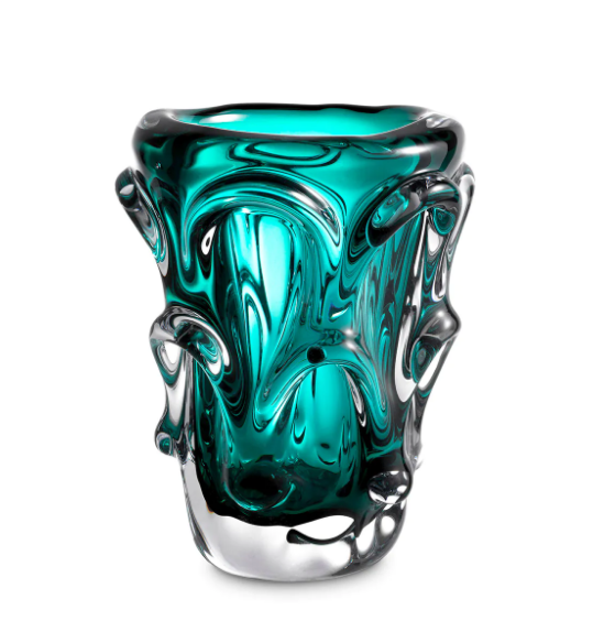 Vase Aila S blue 19x23 cm | Vazo | Mumluk