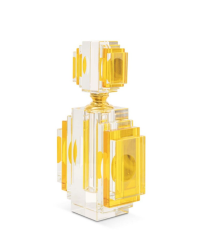Perfume Bottle Slice 8,7x4cm h:16,6 cm | Kristal Şişe - Esanslık