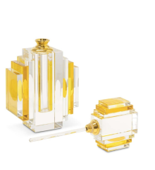 Perfume Bottle Slice 8,7x4cm h:16,6 cm | Kristal Şişe - Esanslık