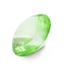 Paperweight Diamond Green 15 cm | Kristal Dekoratif Obje